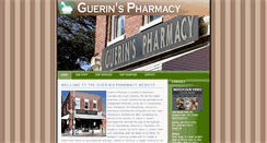 Desktop Screenshot of guerinspharmacy.com